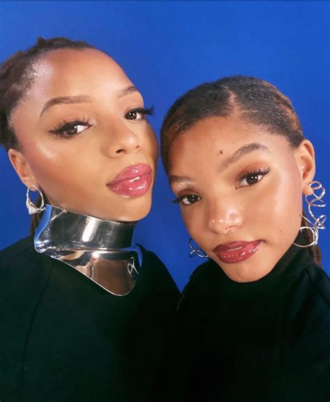 chloe and halle hair